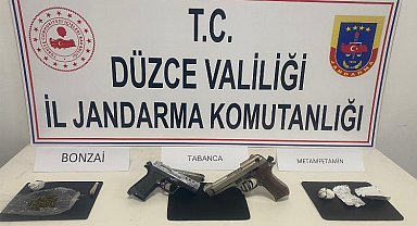 Düzce'de uyuşturucu satıcısı tutuklandı
