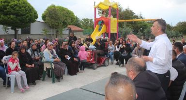 Emirdağ Belediye Başkanı Serkan Koyuncu Mahalle Buluşmaları'na devam ediyor