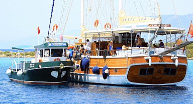 Göcek Koyları'nda temizlik seferberliği
