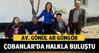 Gönül Ar Güngör, Çobanlar'da Halkla Buluştu