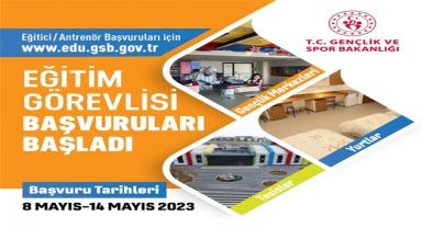 GSB Eğitim Görevlisi Başvuruları 2023