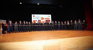 İç Anadolu'da düzenlenen kariyer fuarının açılışı yapıldı.