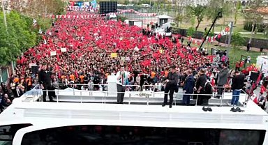 İmamoğlu: Taş; bize değil, Millet'e!