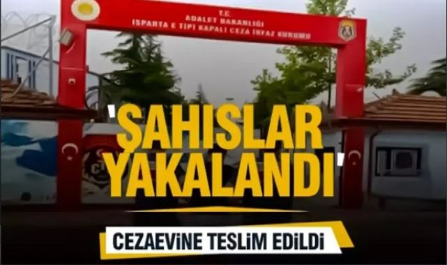 Isparta Jandarma Ekipleri Aranan Şahısları Yakaladı