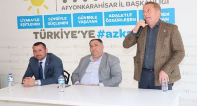 İYİ Parti Afyonkarahisar Milletvekili Hakan Şeref Olgun: 