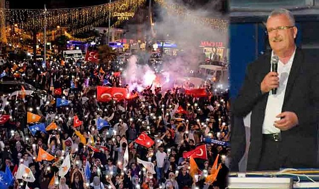 Karacabey'de vatandaşlardan seçim coşkusu