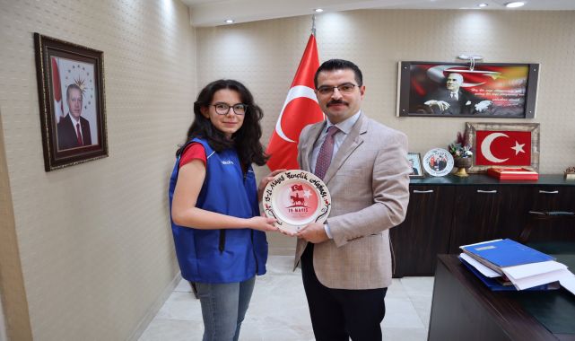 Kaymakam Harun Reşit HAN Gençlik Haftası'nda Gençlerle Buluştu.