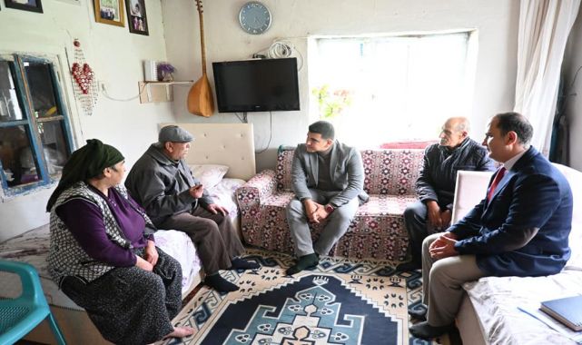 Kaymakam İsmail ERDOĞAN, Engelliler Haftası'nda özel vatandaşları evlerinde ziyaret etti.