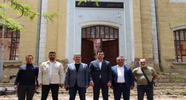 Kaymakam ve Belediye Başkanı Restorasyon İncelemesi Yaptı.