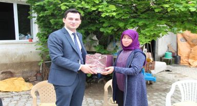 Kaymakam ve İlçe Kurum Amirleri Şehit Ailelerini Ziyaret Etti