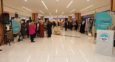 KAYMEK Sanat Örgüsü sergisini açtı