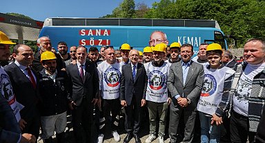 Kılıçdaroğlu'ndan kahraman madencilere teşekkür ziyareti