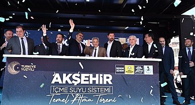 Konya Akşehir'in içme suyu Sistemini yeniliyor