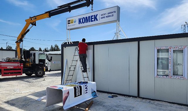Konya Hatay'da KOMEK açıyor