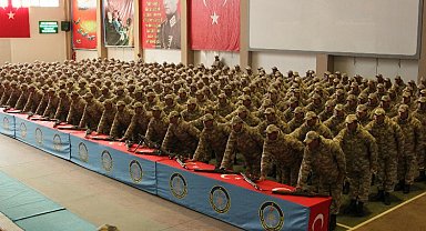 Kütahya'da 900 Mehmetçik yemin etti
