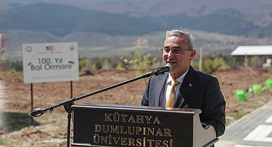 Kütahya'da fidanlar bal ormanına dönüşecek