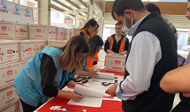 LÖSEV'den mutlu et paketleri