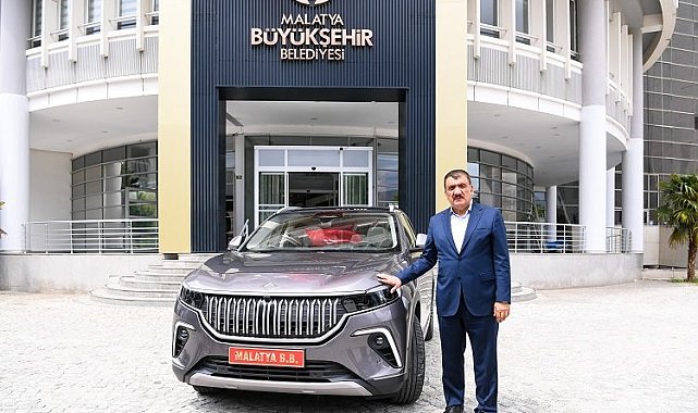 Malatya Büyükşehir Belediyesi makam aracı TOGG oldu