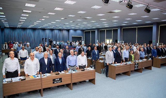 Mersin Belediye Meclisi'nde 10 madde görüşüldü