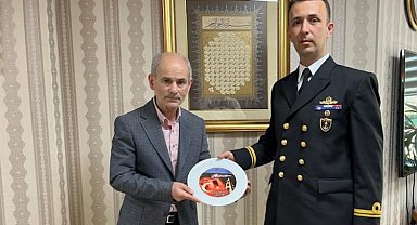 Nusret'in mürettebatından Soydabaş'a ziyaret