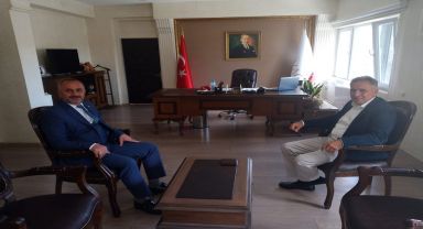 Şarkikaraağaç Belediye Başkanı Kaymakamı Ziyaret Etti.