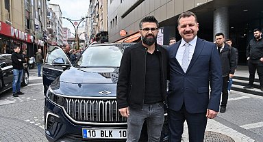 TOGG bu kez Balıkesir sokaklarında