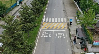 Trafikte yaya güvenliği için önemli çalışma