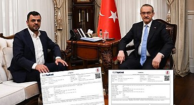 Vali Yavuz'dan Ergünler Lojistik'e Bağış teşekkürü