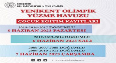 Yenikent Olimpik Yüzme Havuzu Yaz Spor Okulu Kayıtları