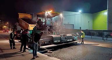 Yol Bakım Timi'nden gece vardiyası