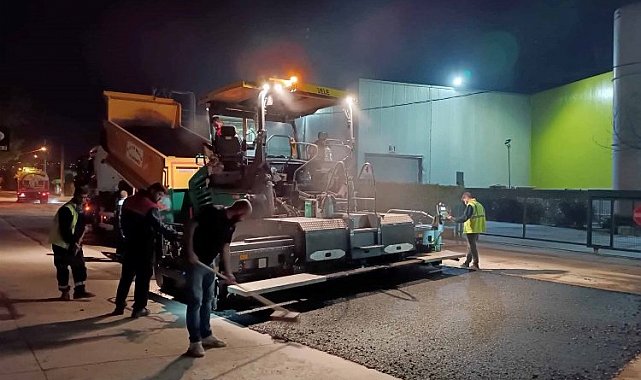 Yol Bakım Timi'nden gece vardiyası