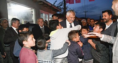Zeydan Karalar'dan mahalle ziyareti