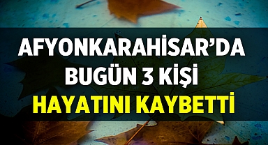 Afyon Cenaze İlanları (08.06.2023)