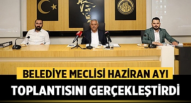 Afyonkarahisar Belediye Meclisi Haziran ayı toplantısını yaptı