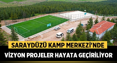 Afyonkarahisar Belediyesi, Saraydüzü Kamp Merkezi'nde Vizyon Projeleri Hayata Geçiriyor