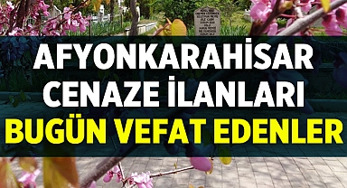 Afyonkarahisar Cenaze İlanları - 26.06.2023