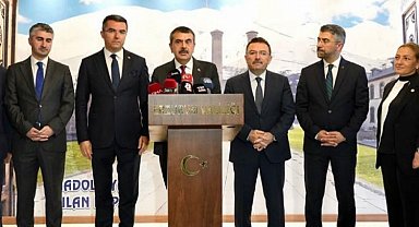 Bakan Tekin'den Erzurum Valiliği'ne ziyaret