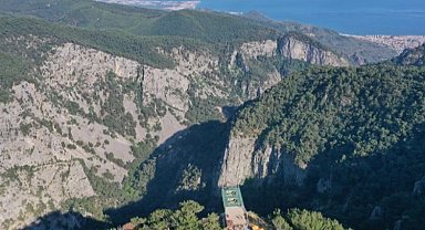 Balıkesir'de Cam Seyir Terası'nın yolu hazır