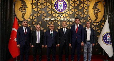 Başkan Alim Işık, Alinur Aktaş'ı ağırladı