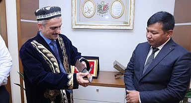 Başkan Çiftçi, Özbek heyeti ağırladı