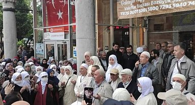 Bozüyük'te hacı adayları dualarla uğurlandı