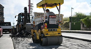 Çayırova'da asfalt yama seferberliği
