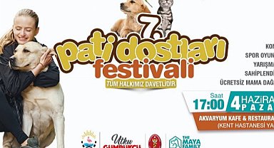 Çiğlili hayvanseverler 7. Pati Dostları Festivali'nde buluşuyor