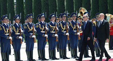 Cumhurbaşkanı Erdoğan Azerbaycan'da