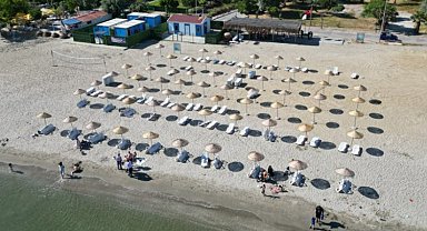 İstanbul Silivri'nin plajları sezona hazır