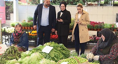 İzmit Belediyesi'den pazar esnafına ziyaret