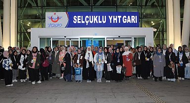 Konya hafızları İstanbul ile buluştu