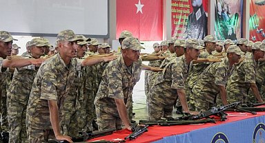 Kütahya'da sözleşmeli erler yemin etti
