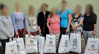 Muğla'da 'mor yaşam' ile hükümlülere hijyenik destek