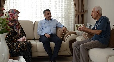 Oktay Yılmaz'dan şehit ailesine bayram ziyareti